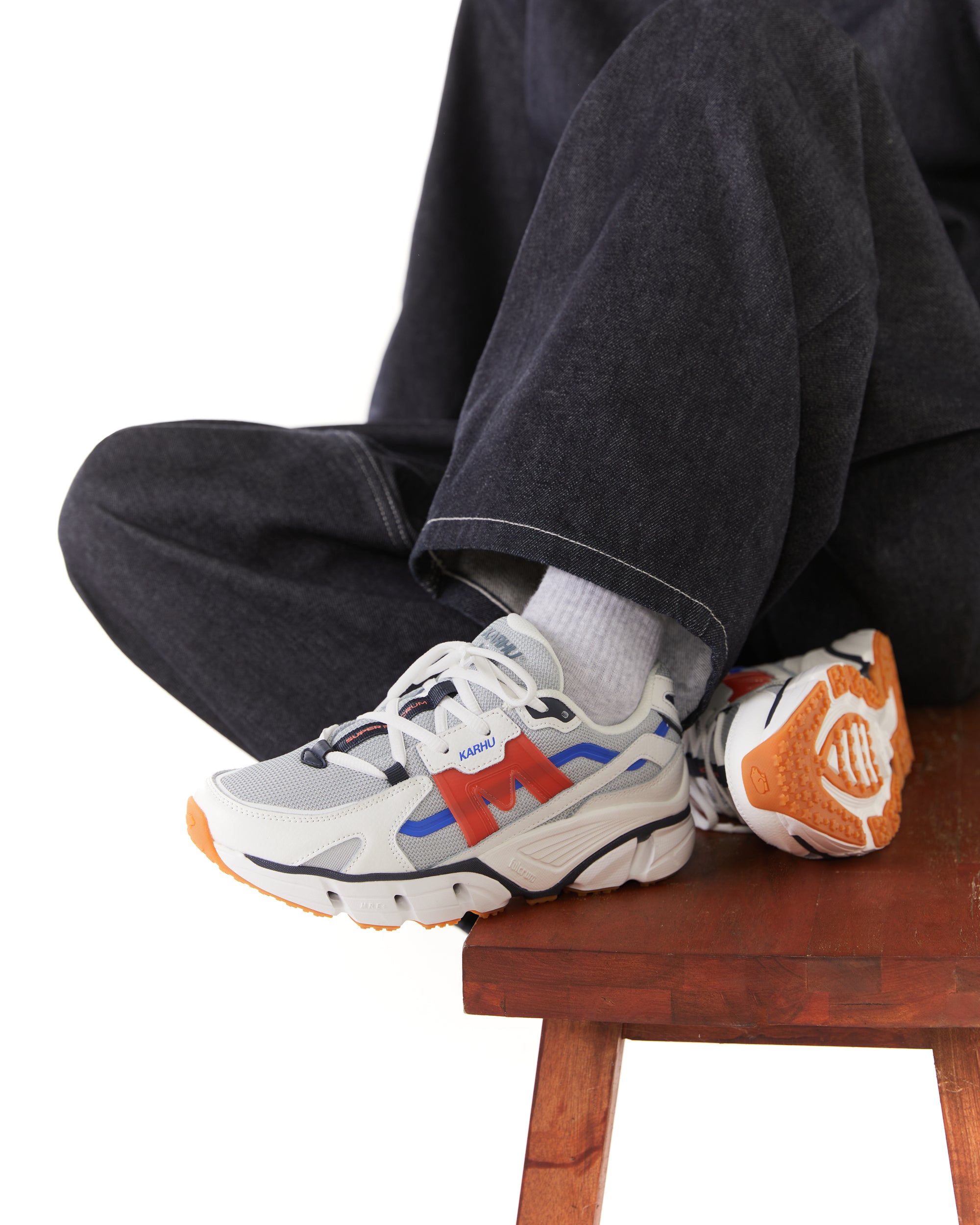 Super Fulcrum - Pearl Blue / Nasturtium