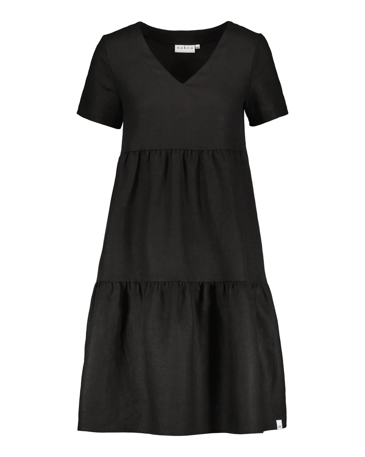 Layered Dress - Black