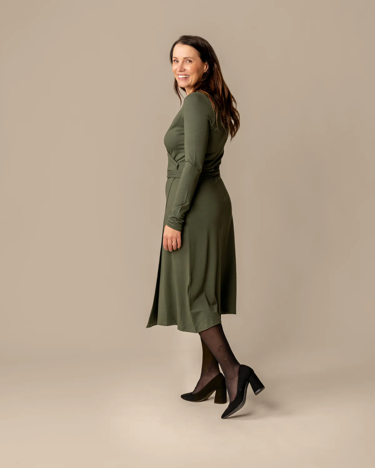 Kietaisumekko - Khaki