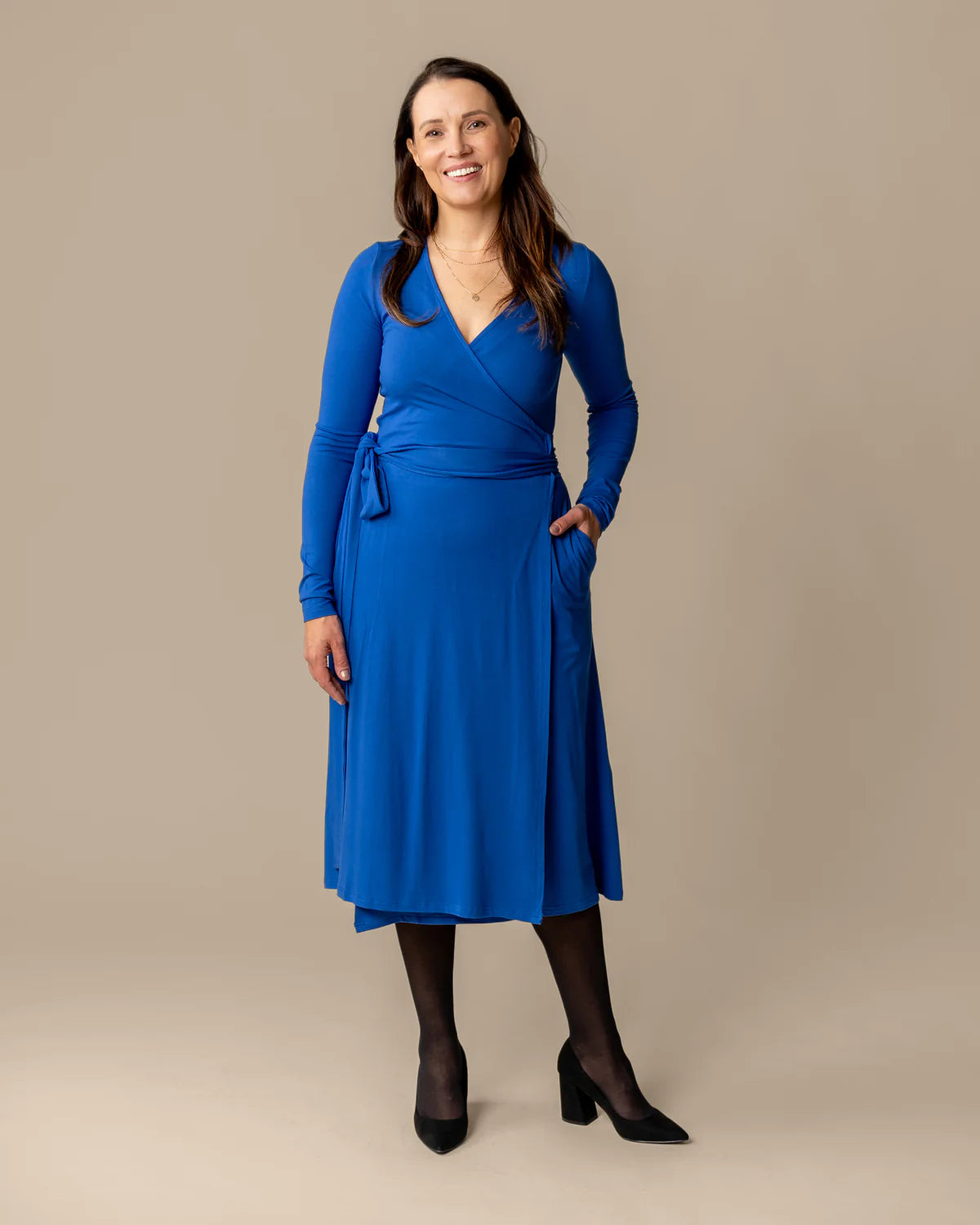 Kietaisumekko - Ultramariini