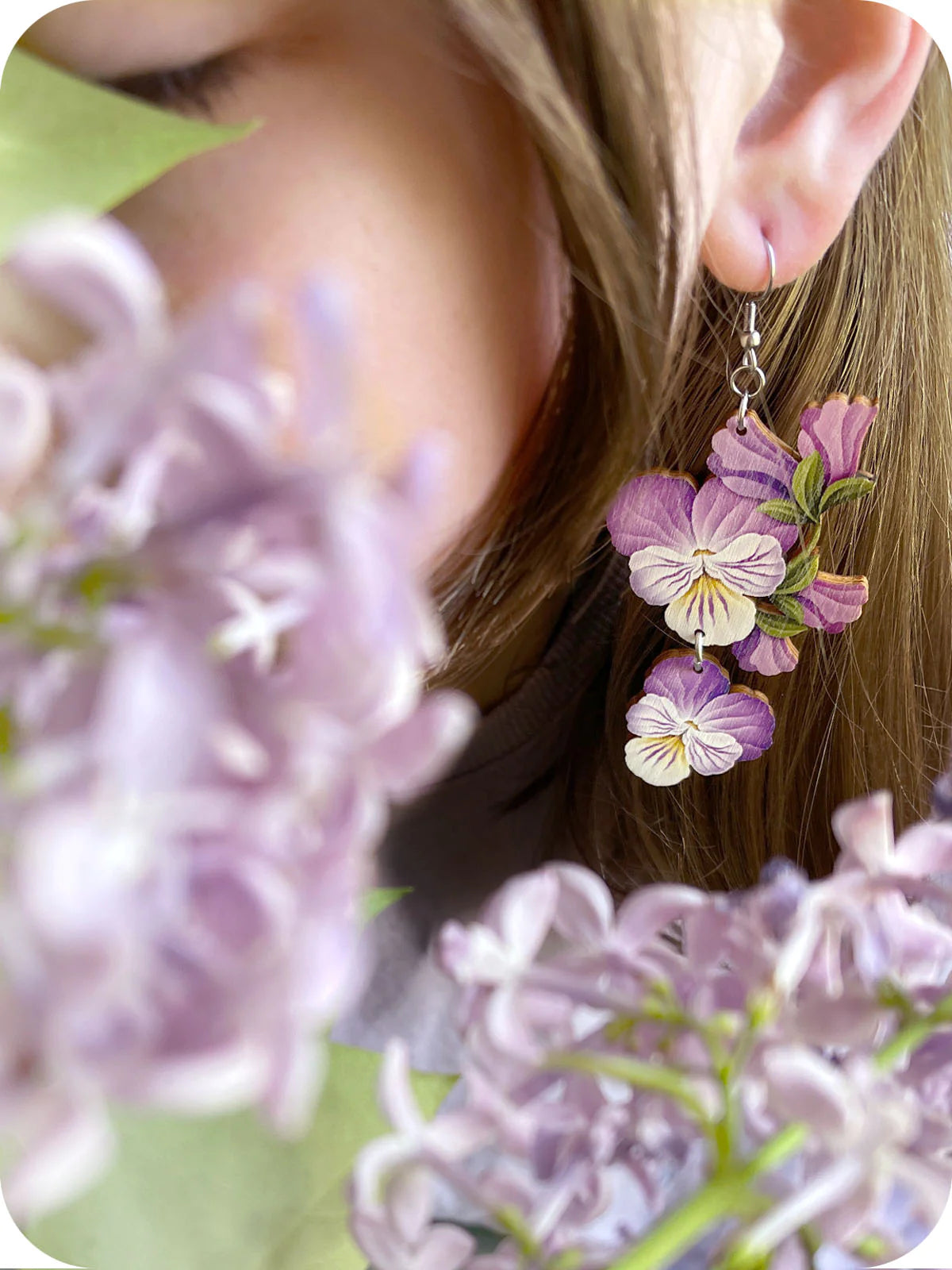 Orvokki Korvikset - koukku