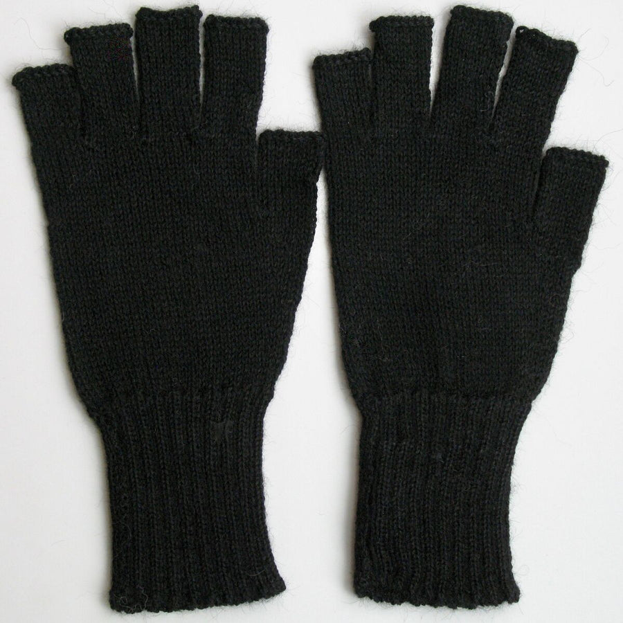 Babyalpakka Kynsikkäät - Musta