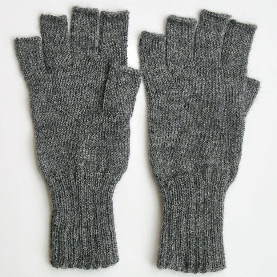 Babyalpakka Kynsikkäät - Tummanharmaa