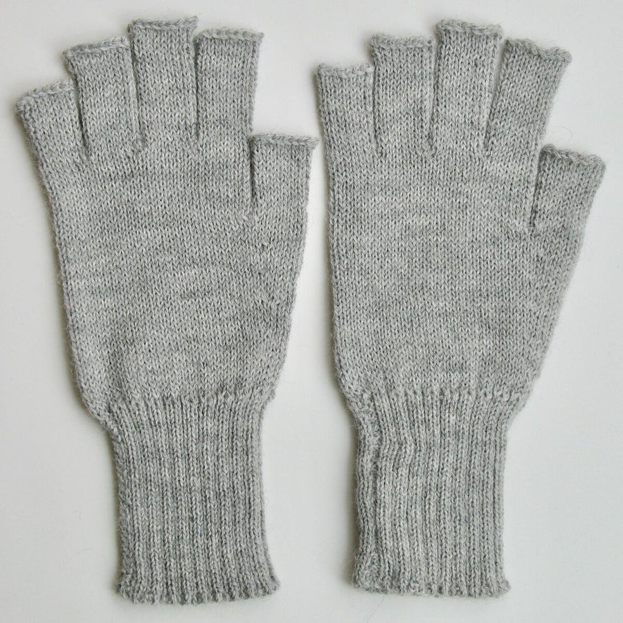 Babyalpakka Kynsikkäät - Vaaleanharmaa