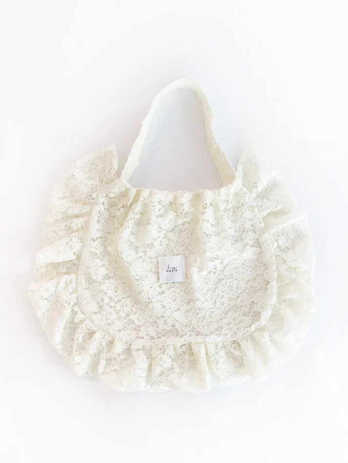 Lace Ruffle Bag - Soft Hug