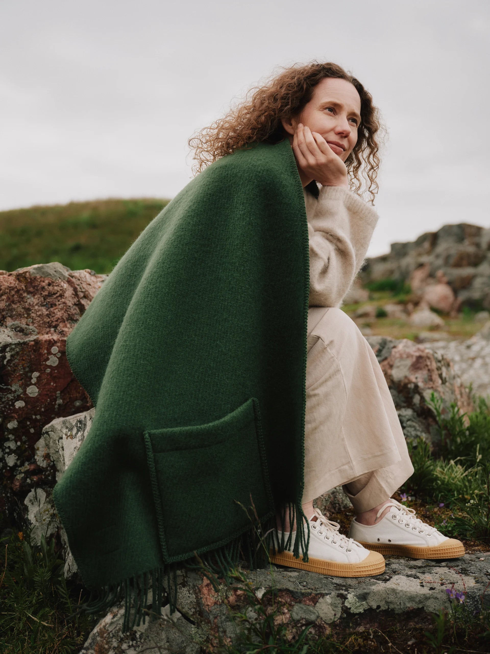 UNI taskuhuivi - tumma sammal