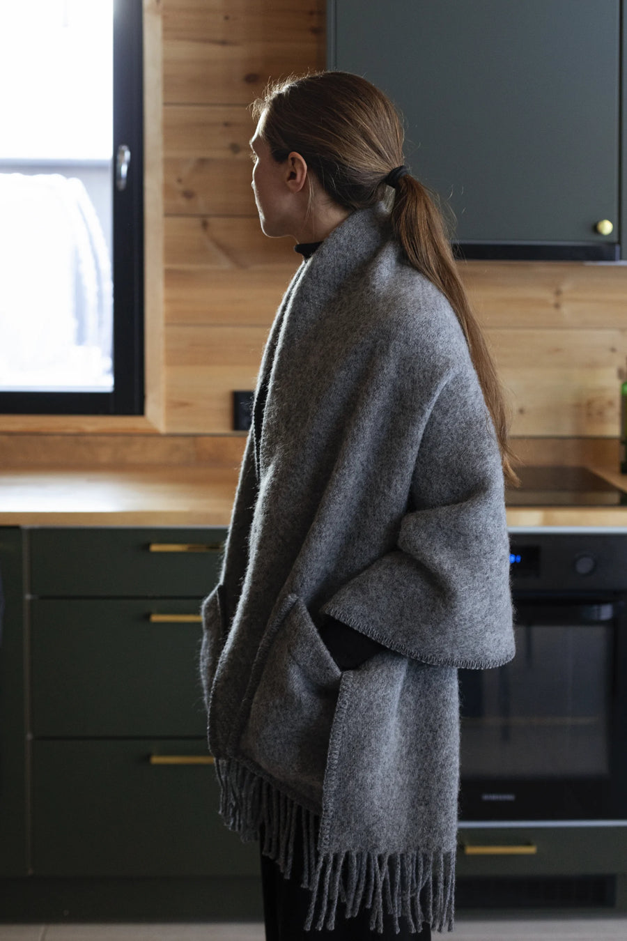 UNI taskuhuivi - harmaa