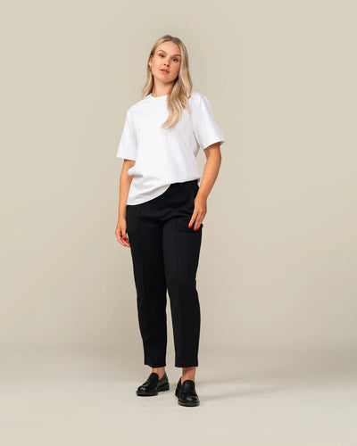 Laskoshousut - Musta