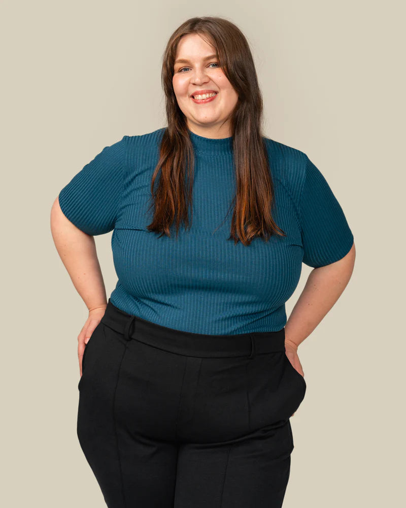 Laskoshousut - Musta