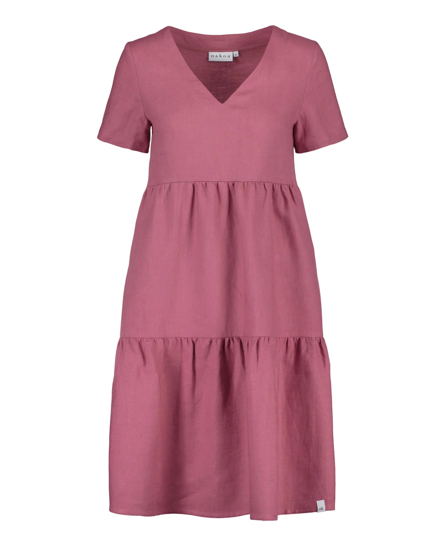Layered Dress - Mulberry