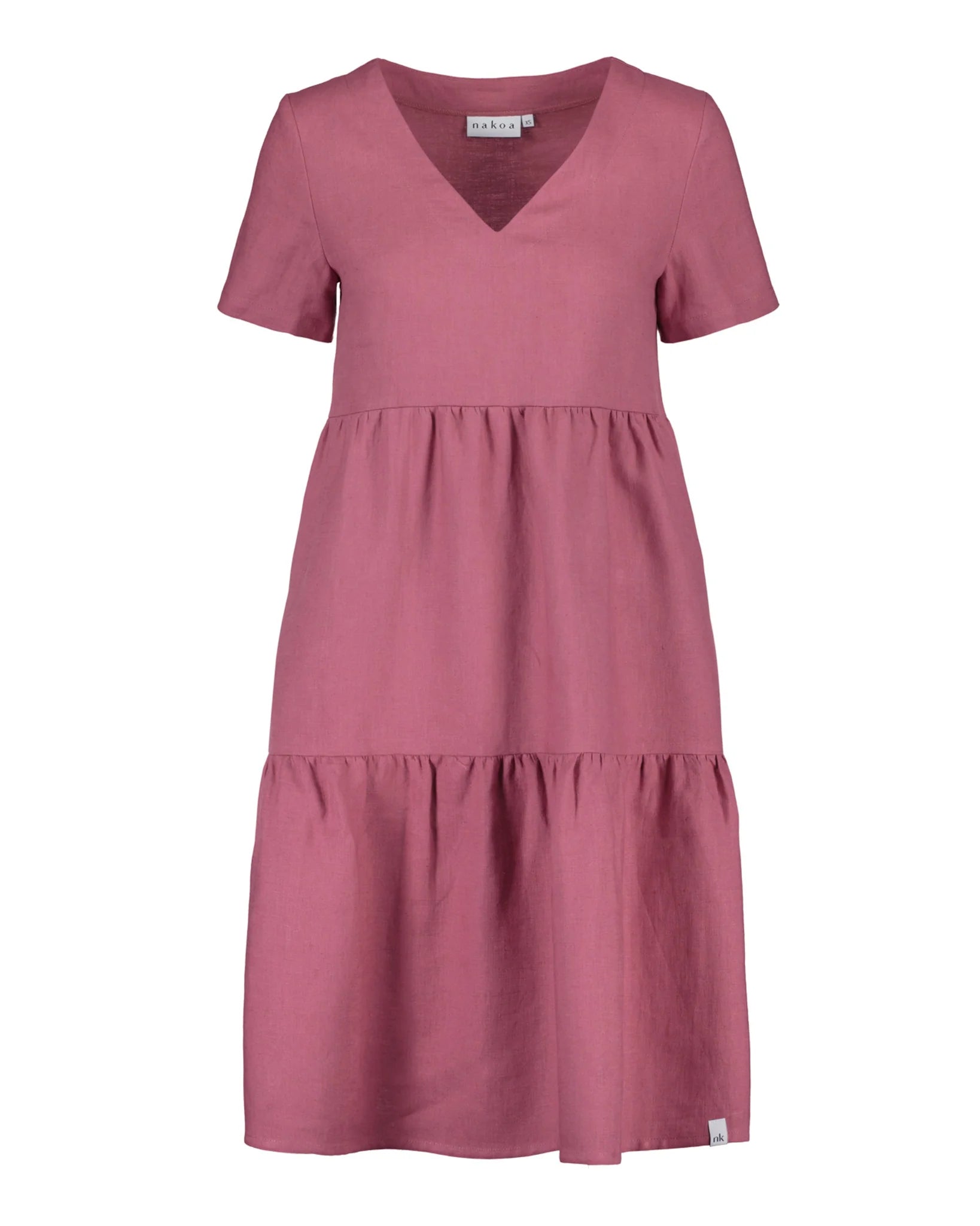 Layered Dress - Mulberry