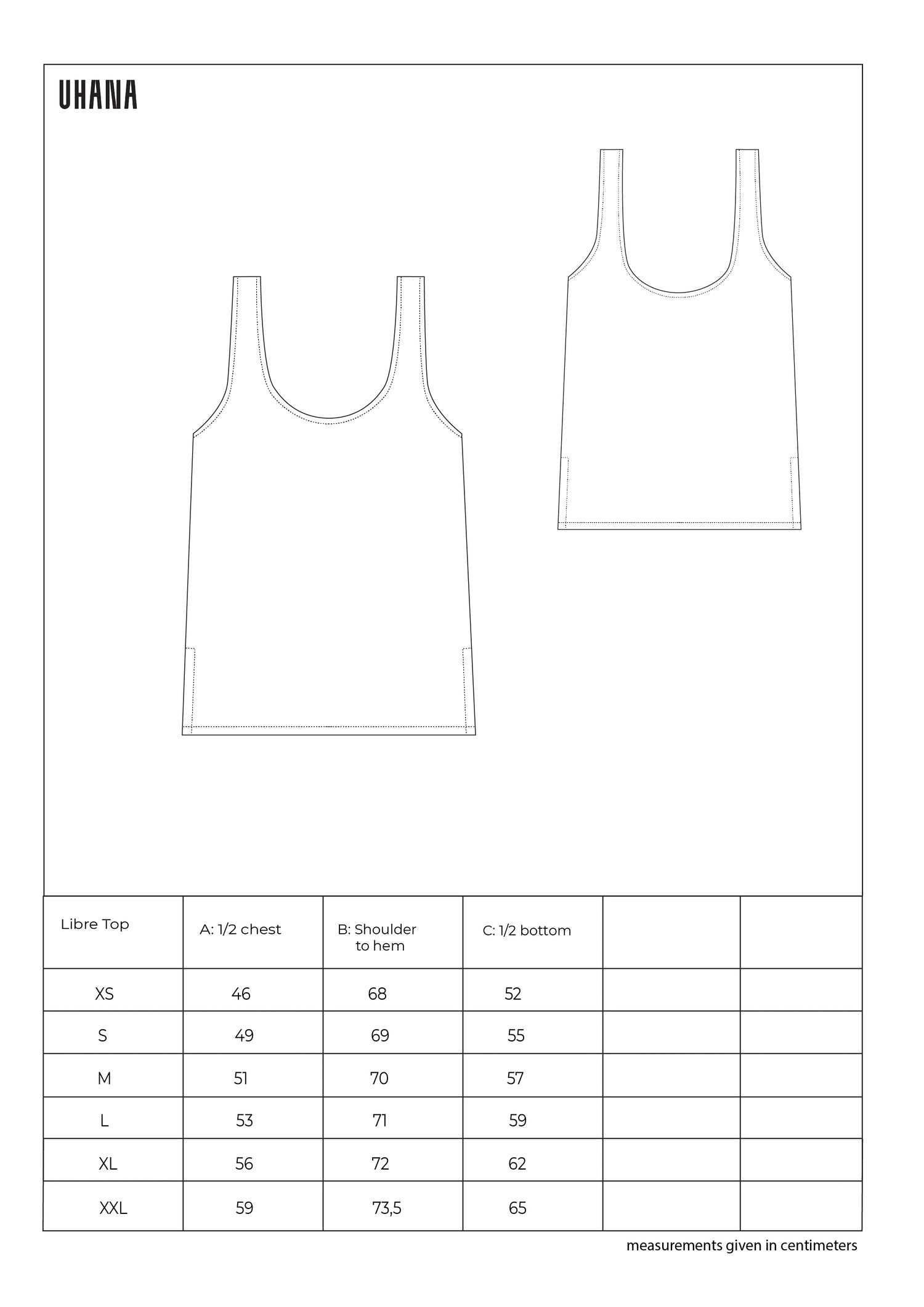 Libre Top - Soft Blue