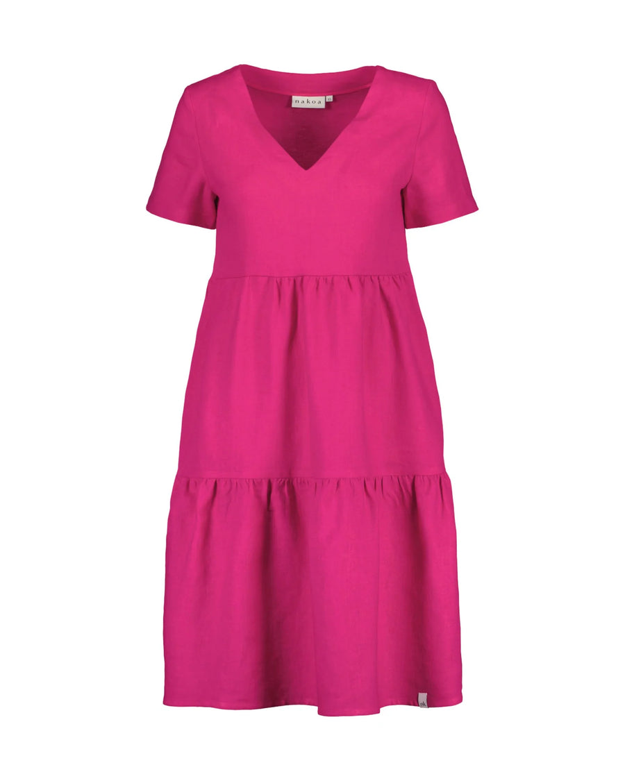 Layered Dress - Candy Pink