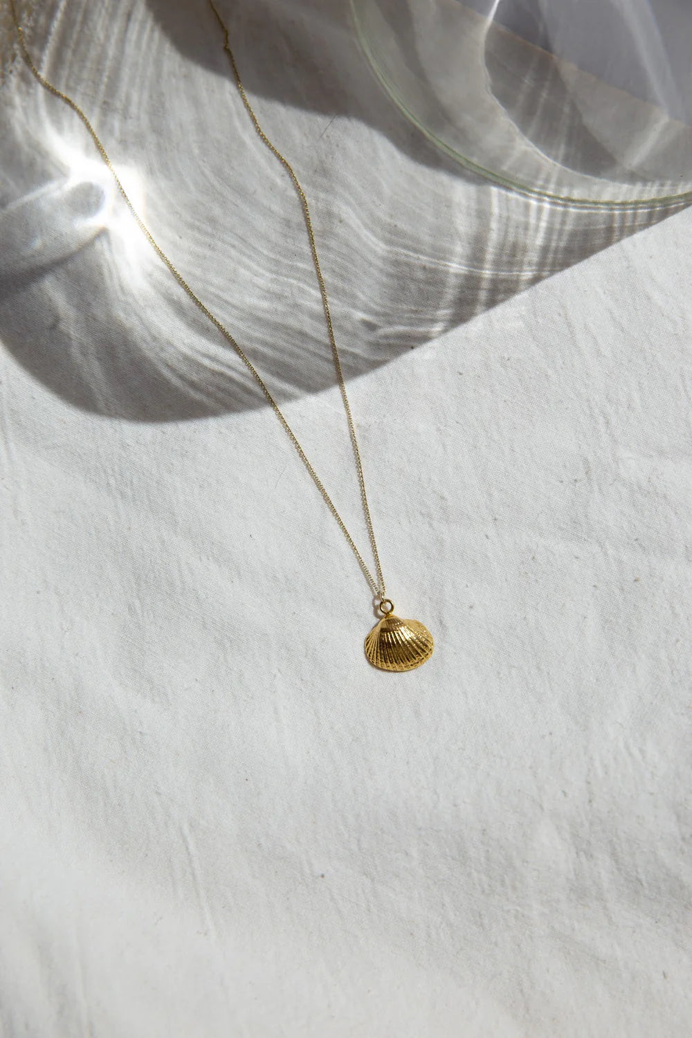 Seashell Necklace - Gold