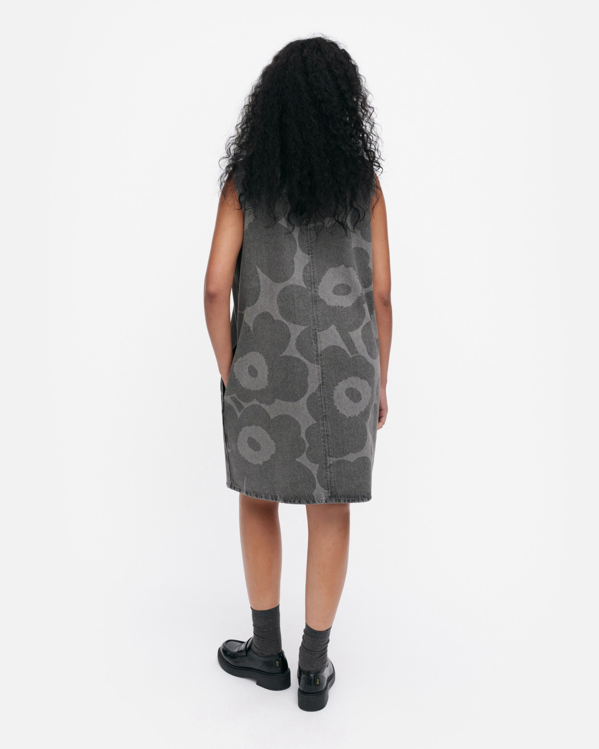 Maridenim Somasti Unikko Vaaleanharmaa - Farkkumekko