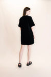 Juniper Dress - Black Velvet