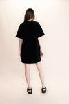 Juniper Dress - Black Velvet