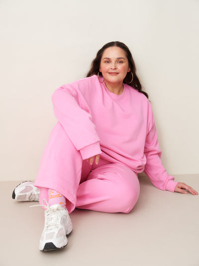 Superpower Collegepants - Pink