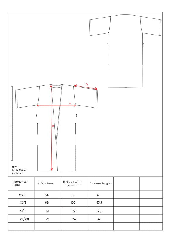 Memories Robe - Venus Black