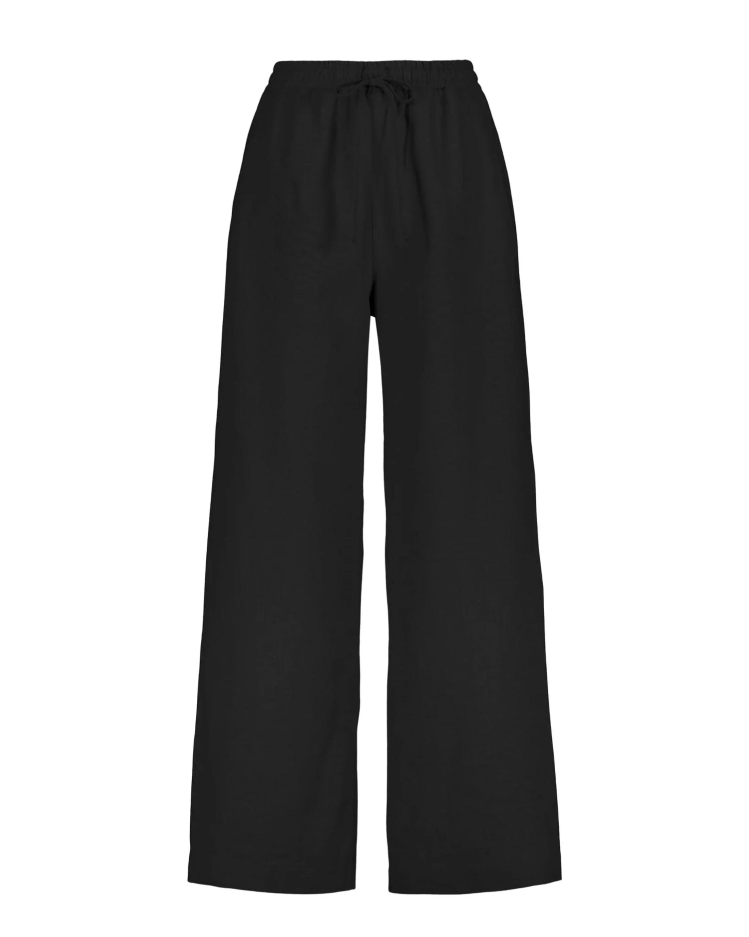 Linen Trousers - Black