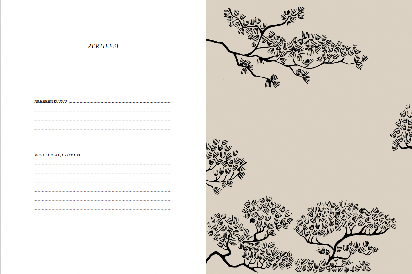 Vauvakirja Saana ja Olli