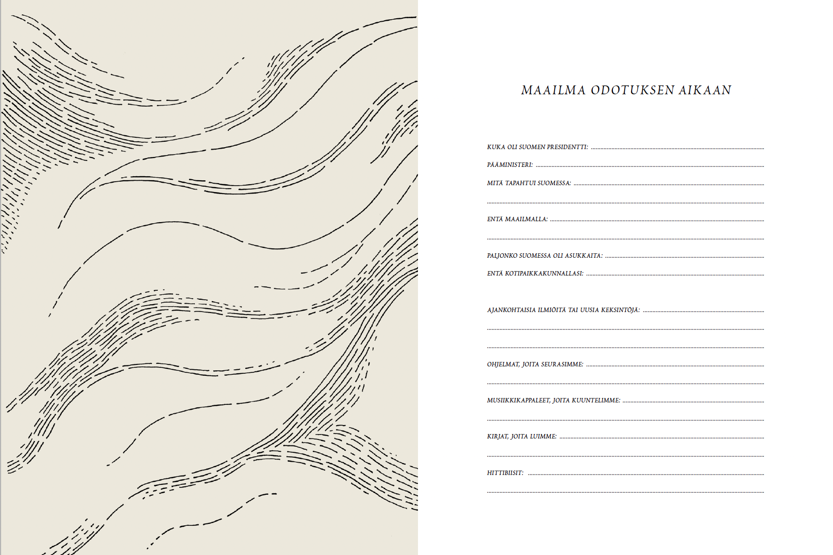 Vauvakirja Saana ja Olli