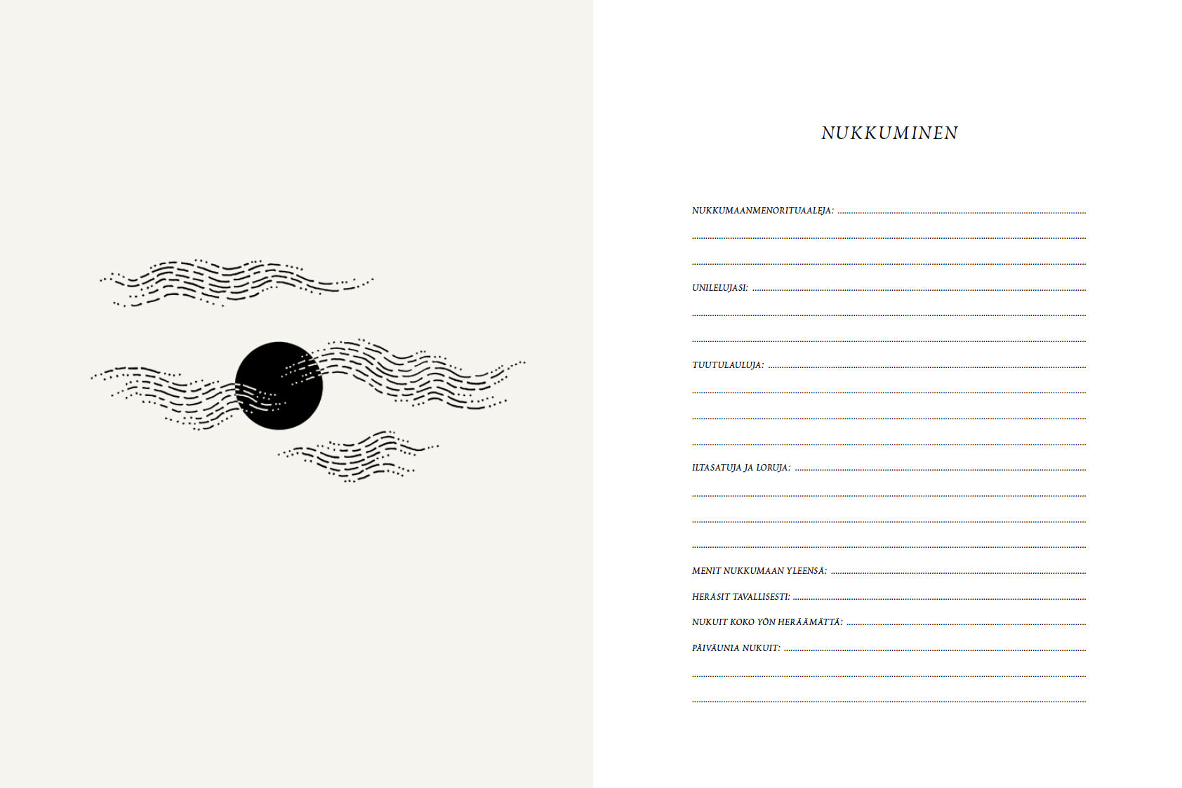 Vauvakirja Saana ja Olli