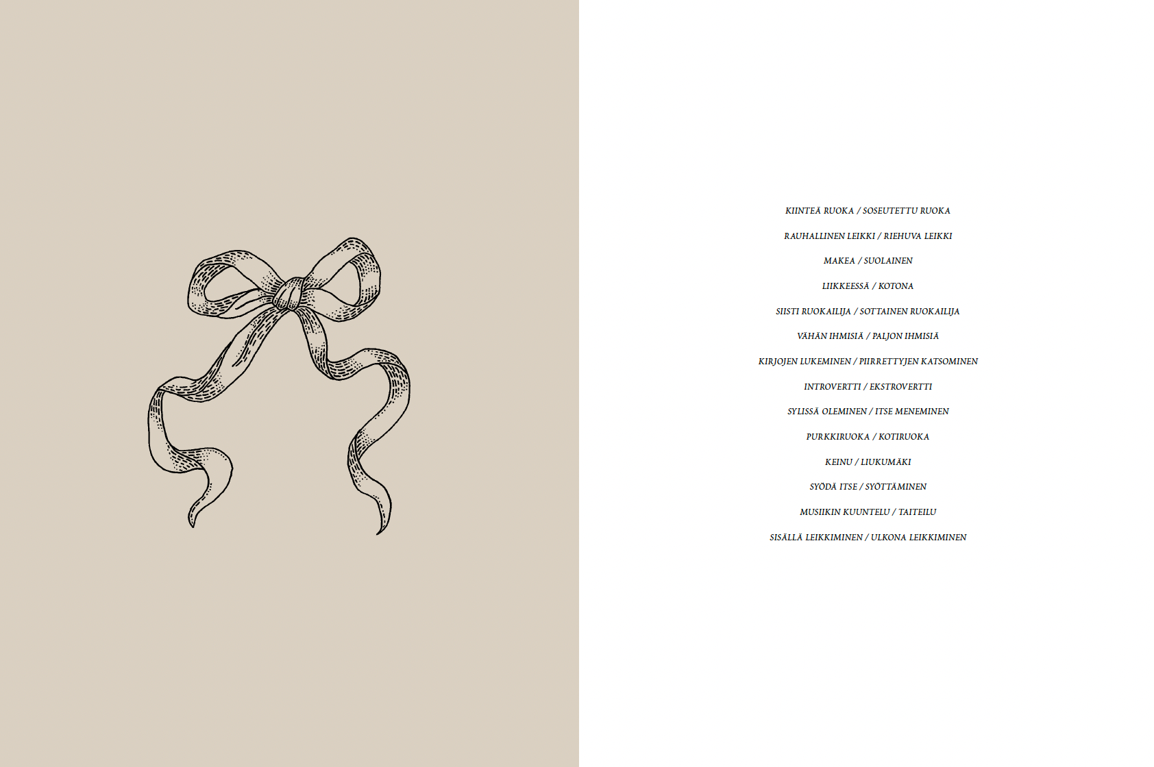 Vauvakirja Saana ja Olli