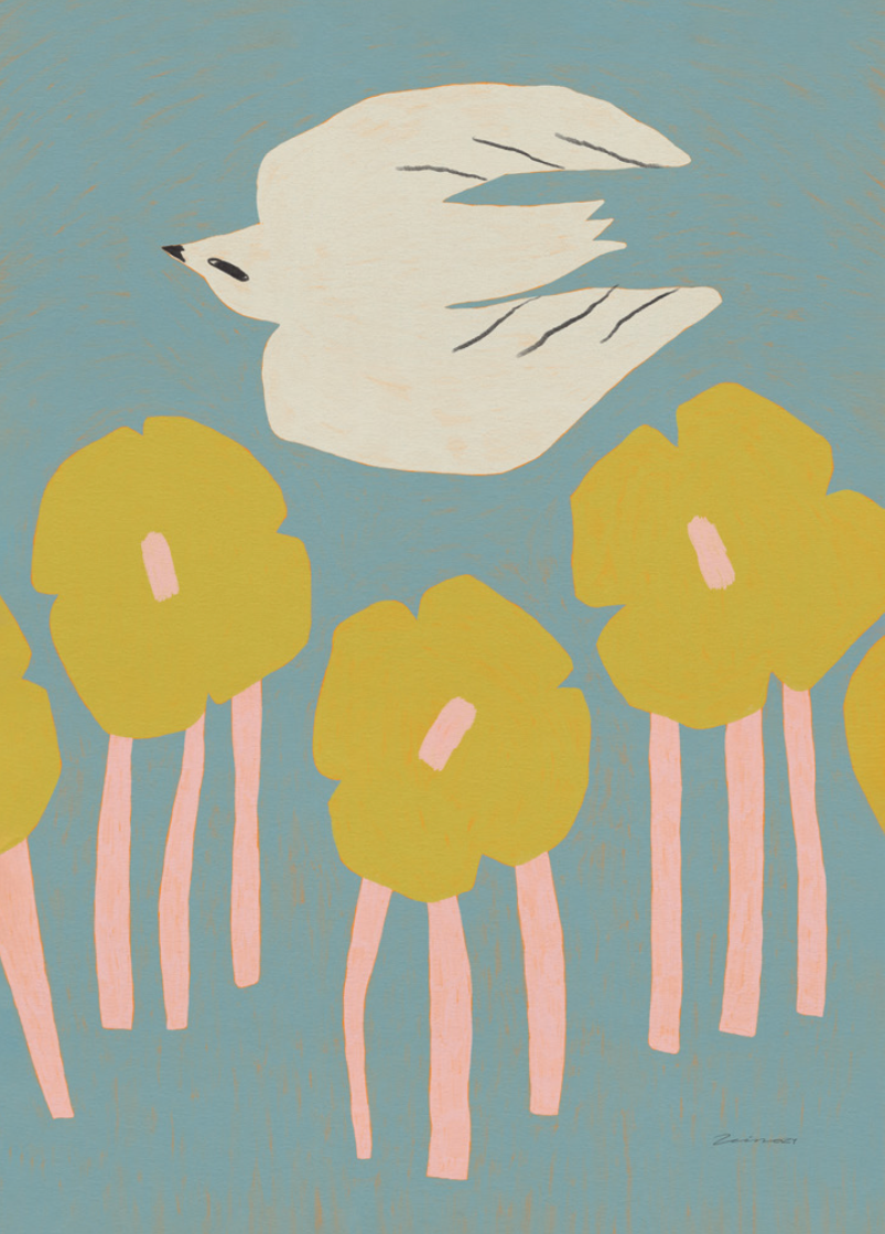 Olivia Leino - Postikortti A6