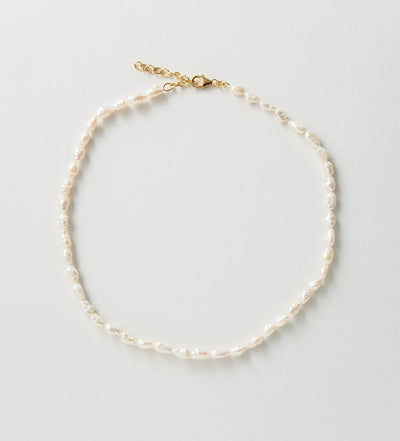 Bonbon Vintage Pearl Necklace - White