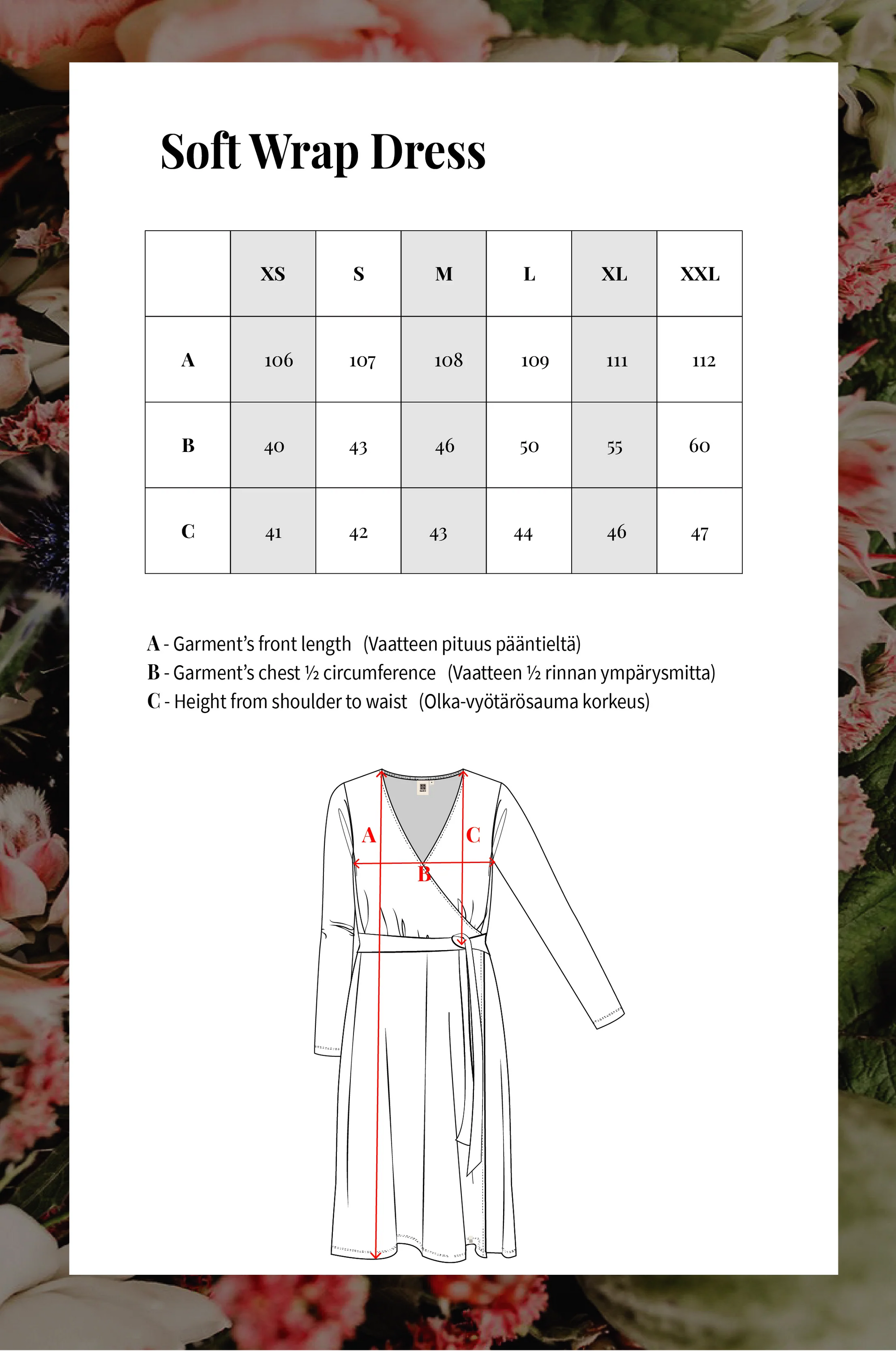 Soft Wrap Dress - Black