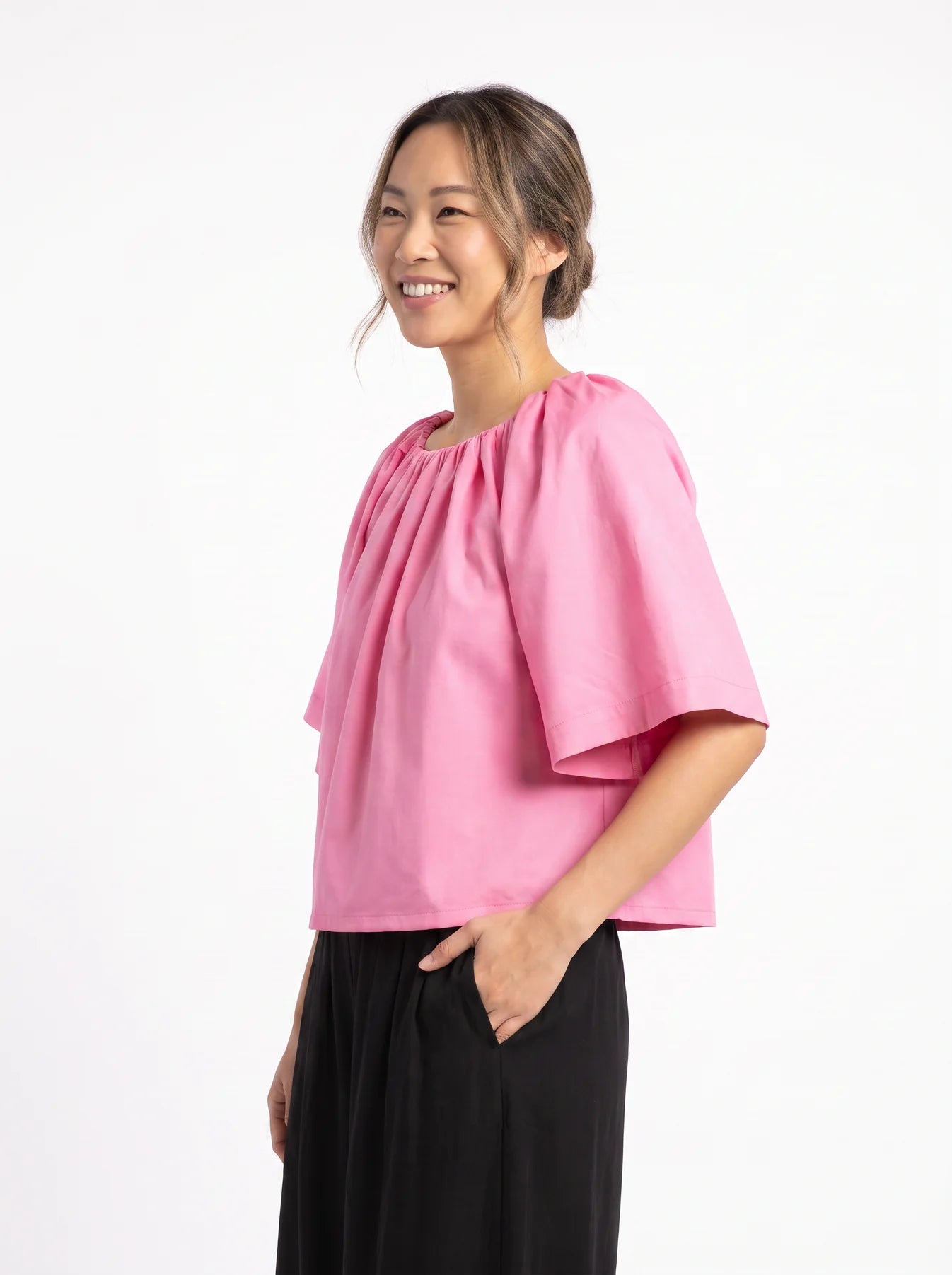 Off-Shoulder Top — Happy Vibe