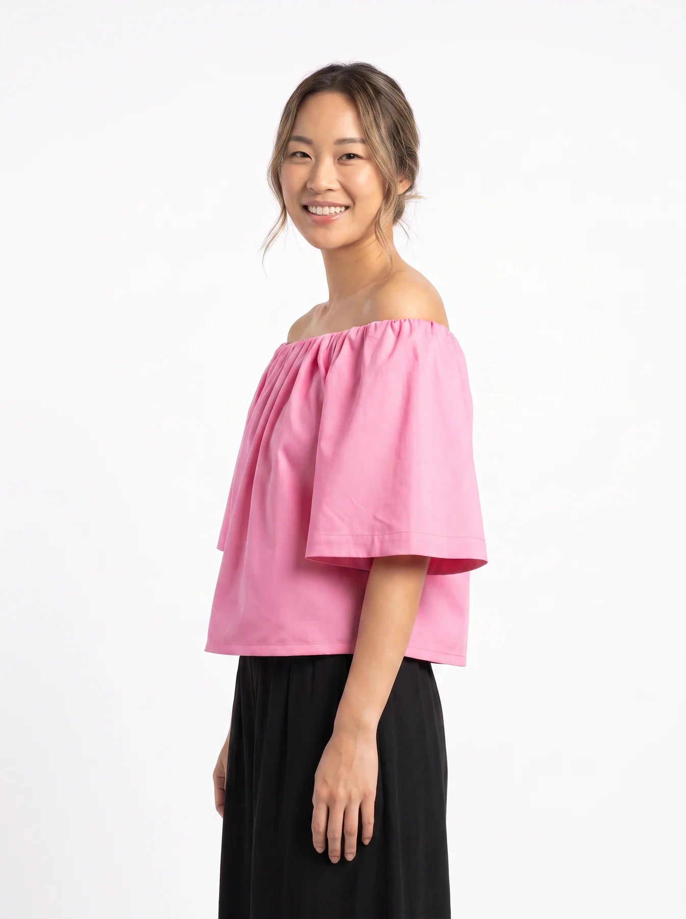 Off-Shoulder Top — Happy Vibe