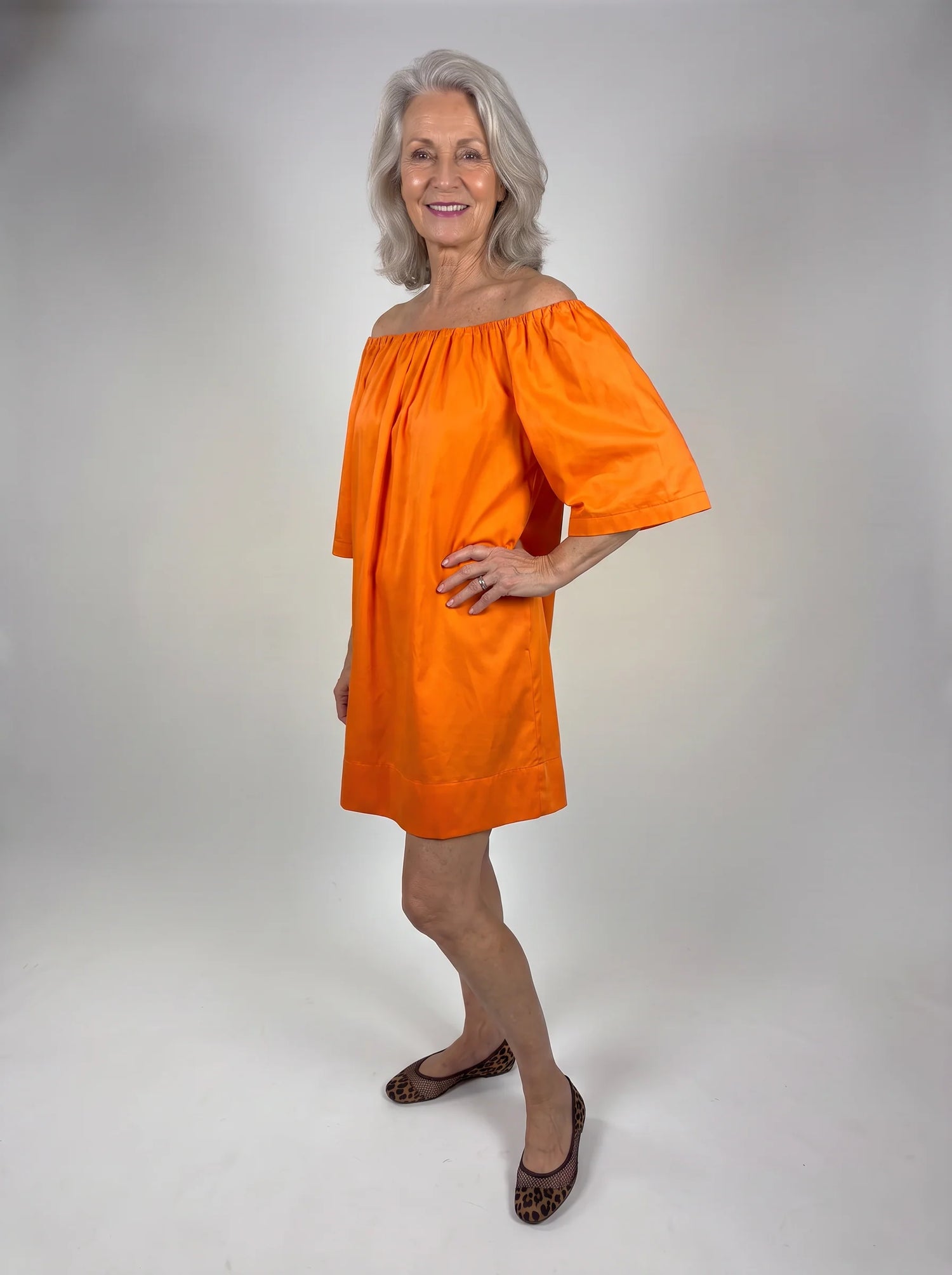 Off-Shoulder Dress — Wake Up Lady