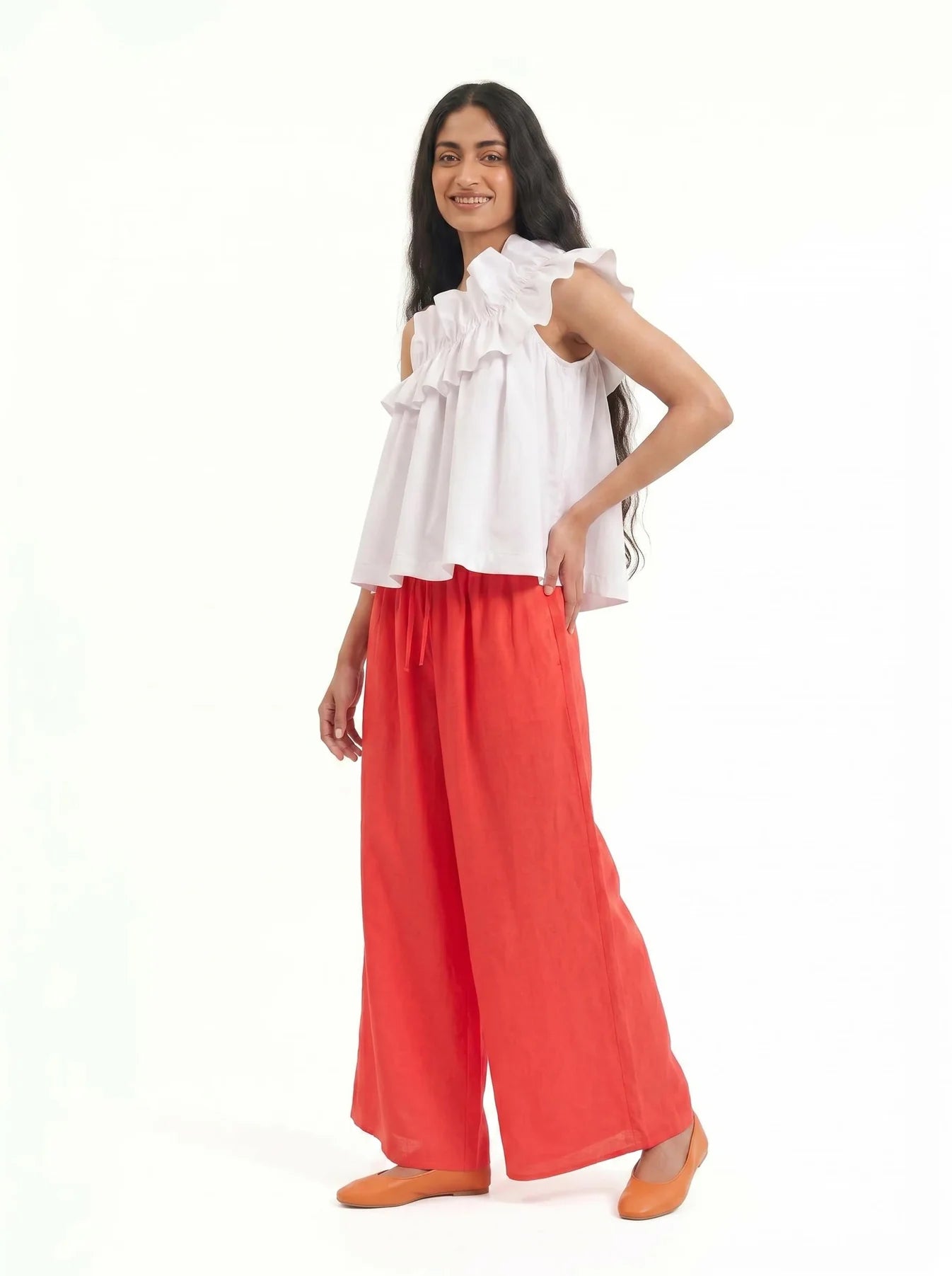 Adjustable Ruffle Top - Soft Hug