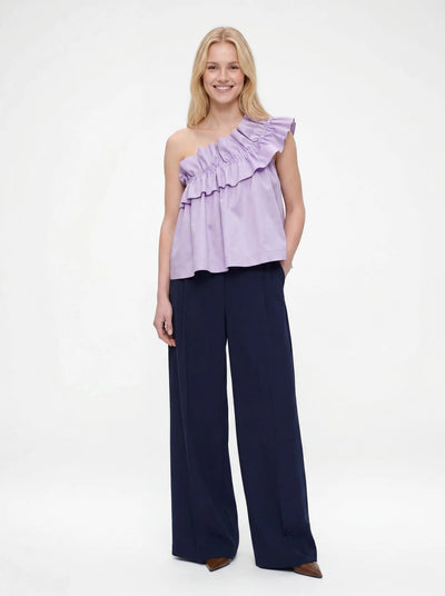 Adjustable Ruffle Top - Lavender Lush