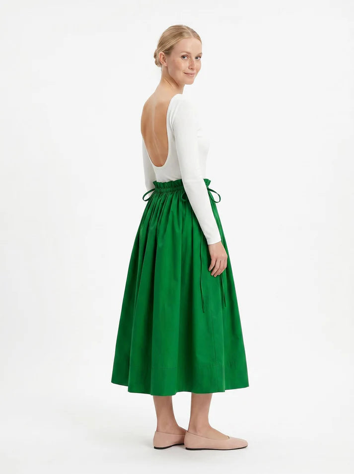 Adjustable Tie Midi Skirt - Unstoppable