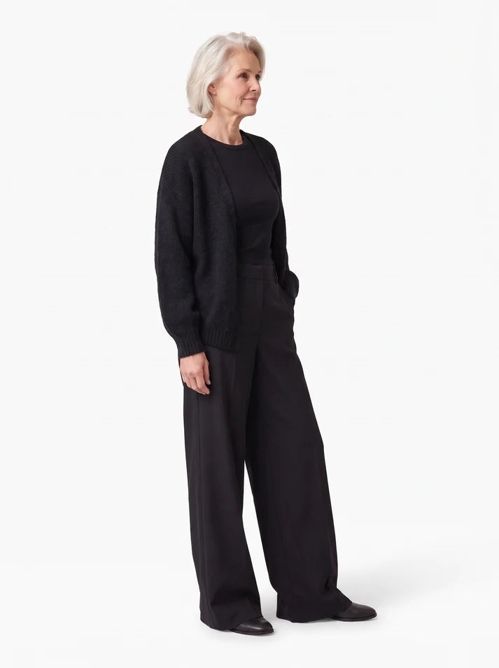 Balloon Sleeve Open Cardigan - Forever Friend