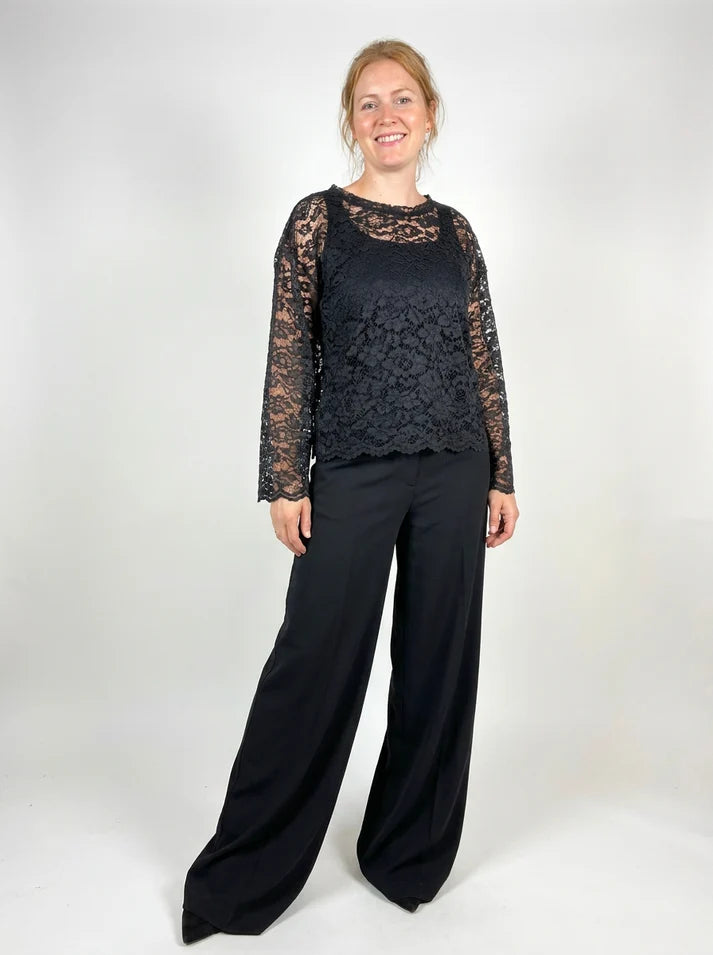 Relaxed Lace Long Sleeve - Forever Friend