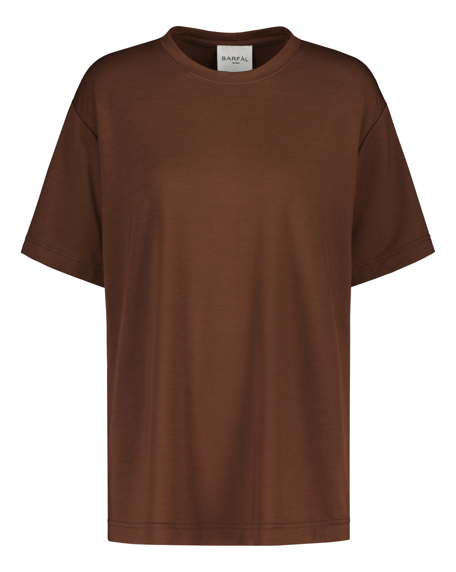 Oversized T-shirt - Brown