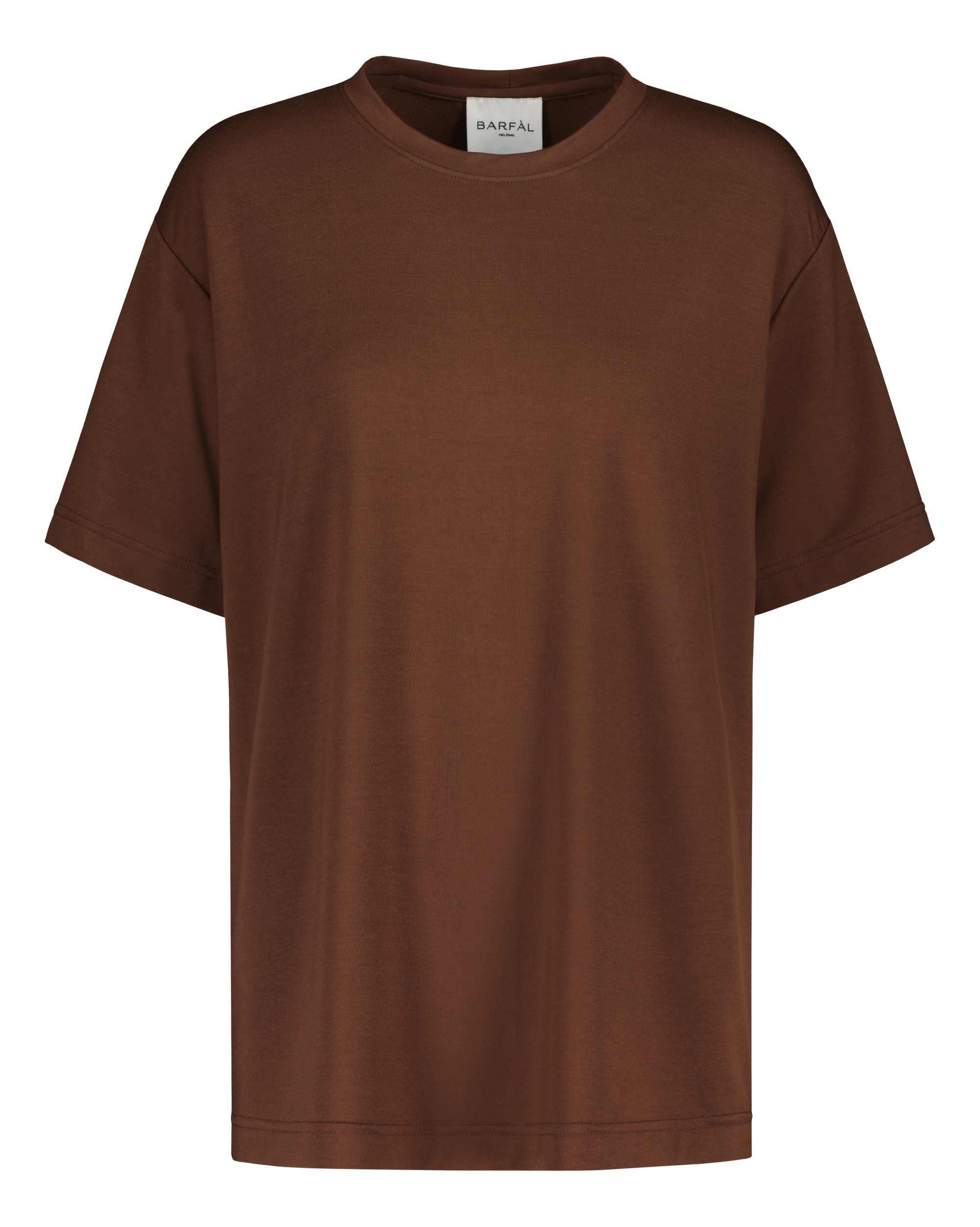 Oversized T-shirt - Brown
