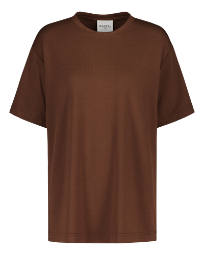 Oversized T-shirt - Brown