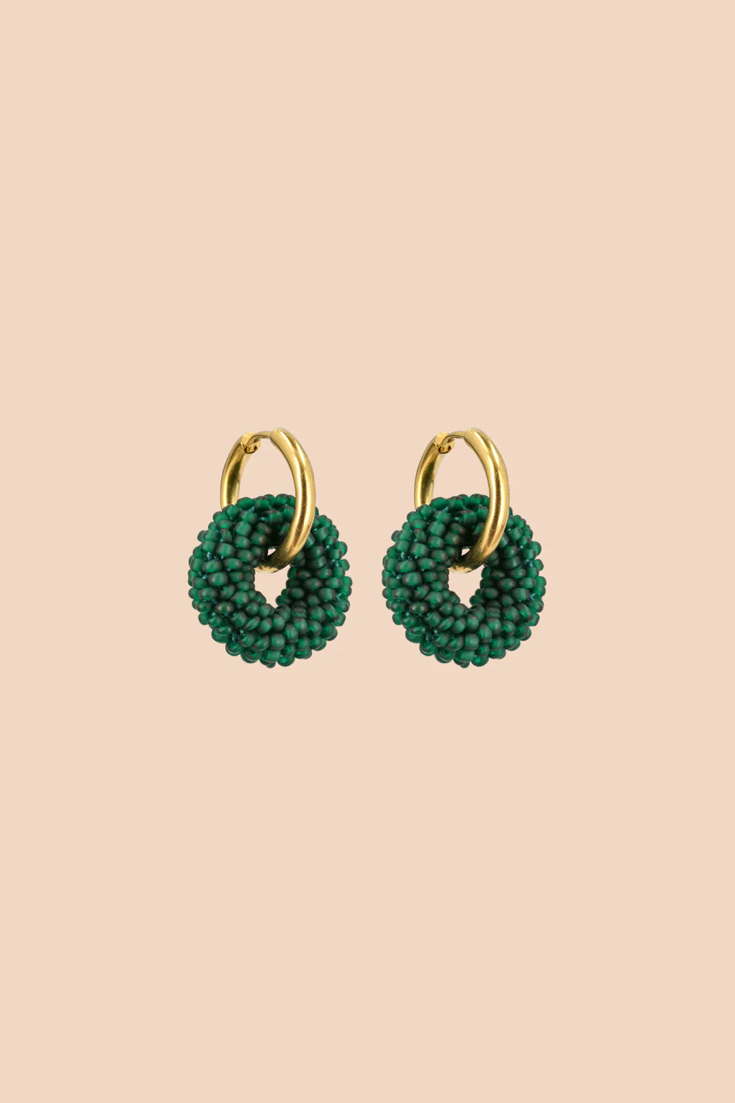 Veda Earrings - Green