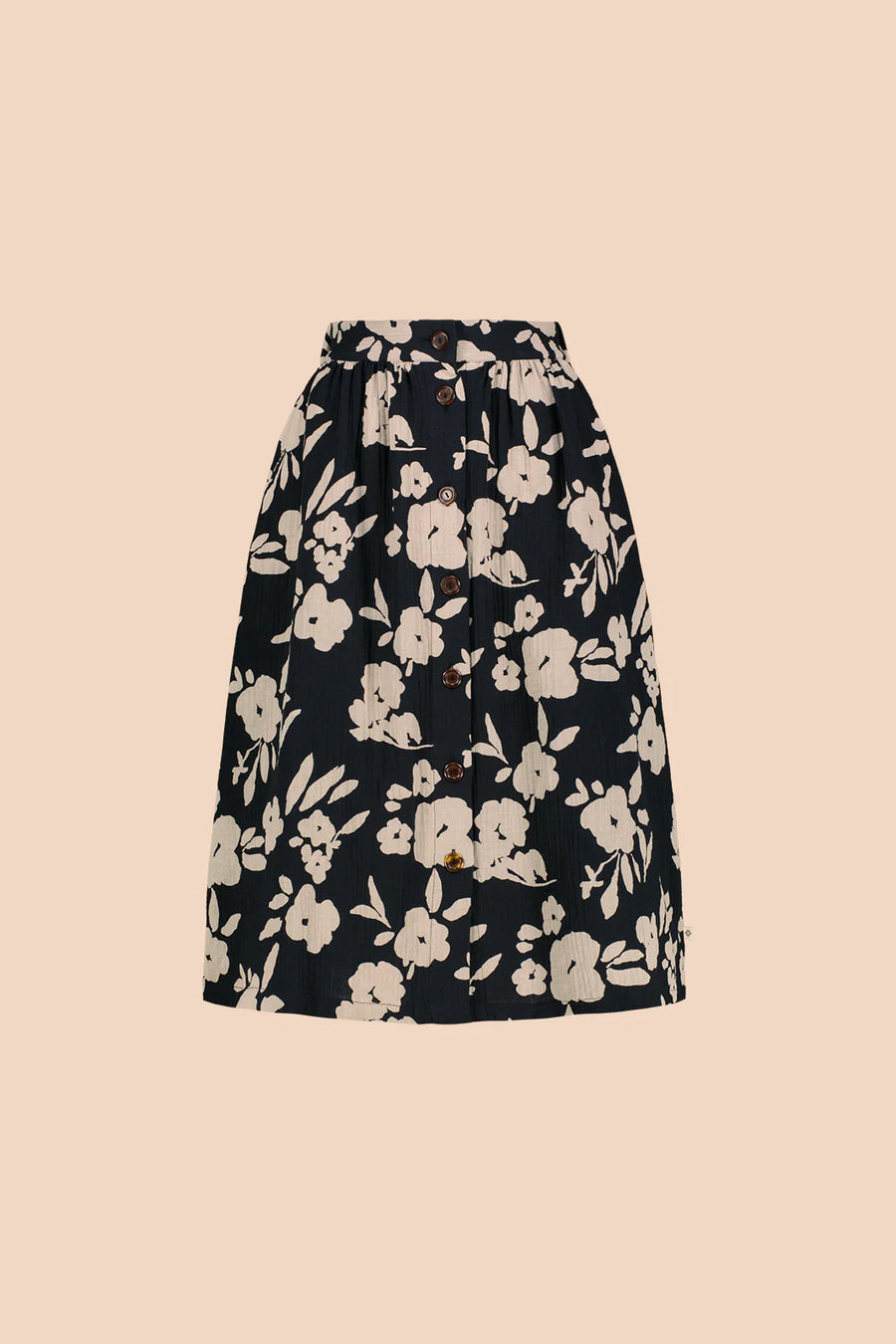 Button Skirt - Windflower