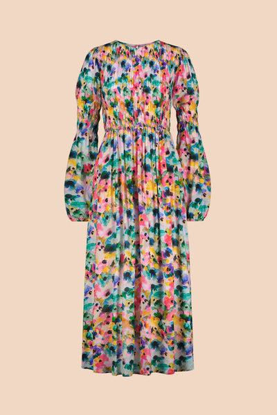 Muse Dress - Aquarelle Bloom
