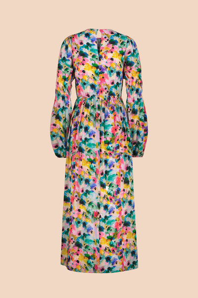 Muse Dress - Aquarelle Bloom