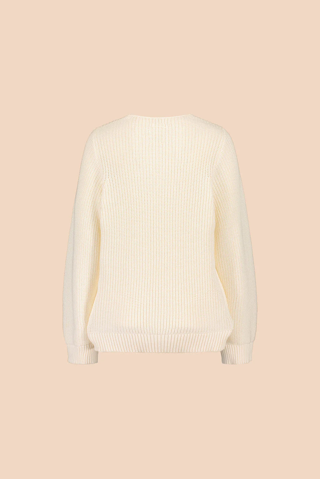 V-neck Jumper - Offwhite