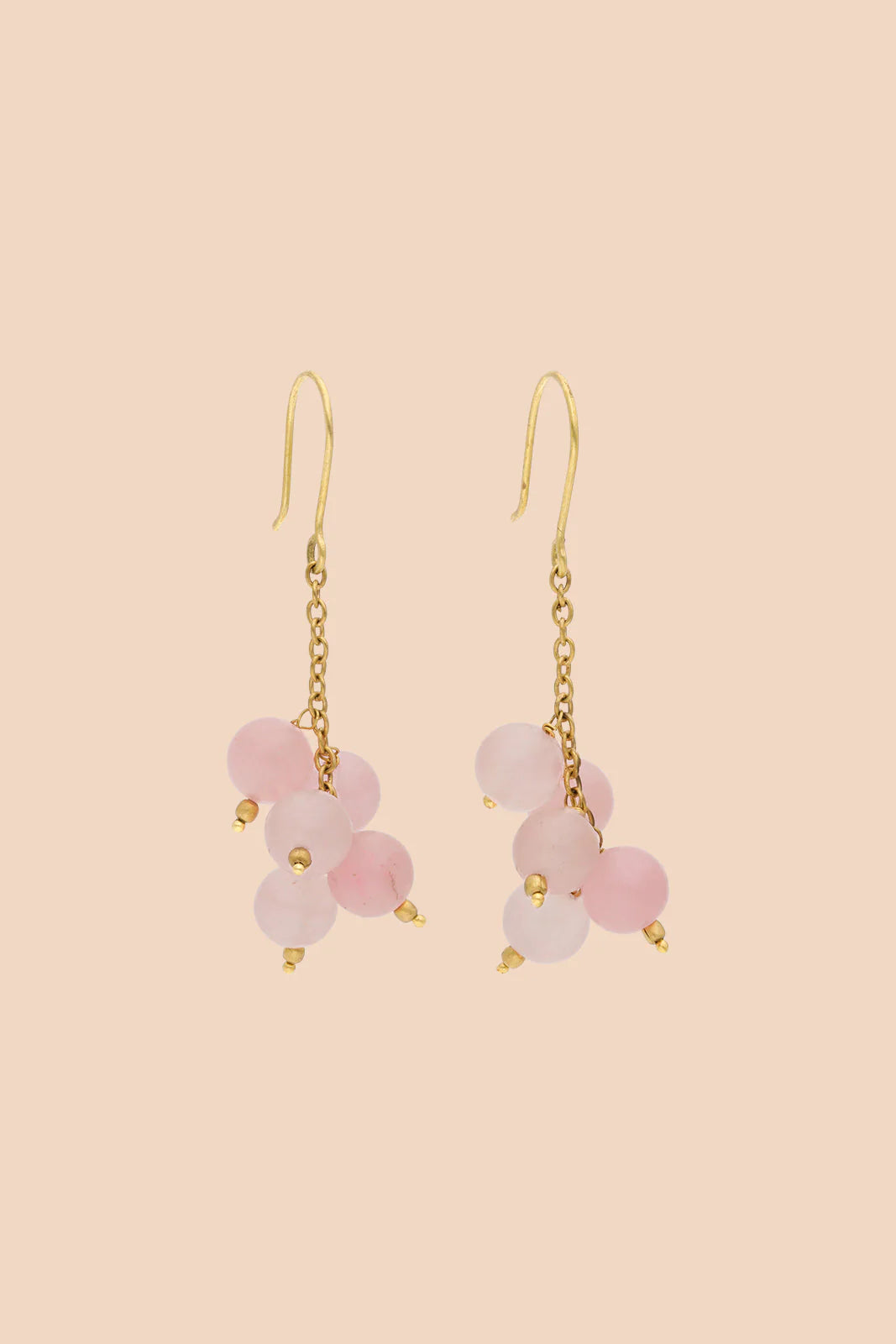 Anamika Earrings - Light Pink