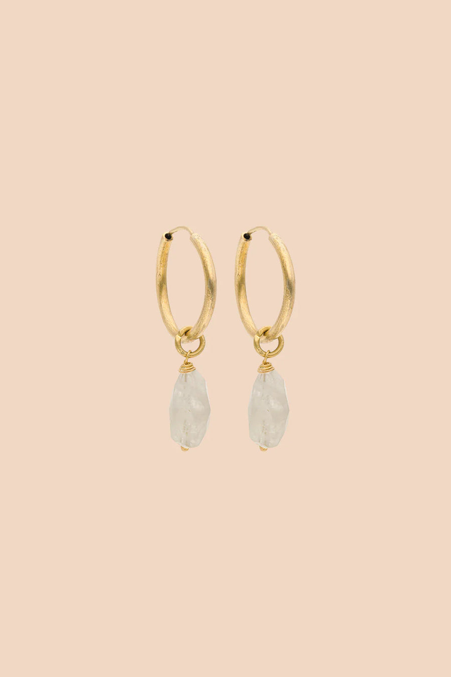 Fatima Earrings - White
