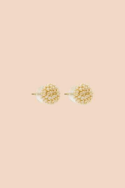 Gemma Earrings - Pearl